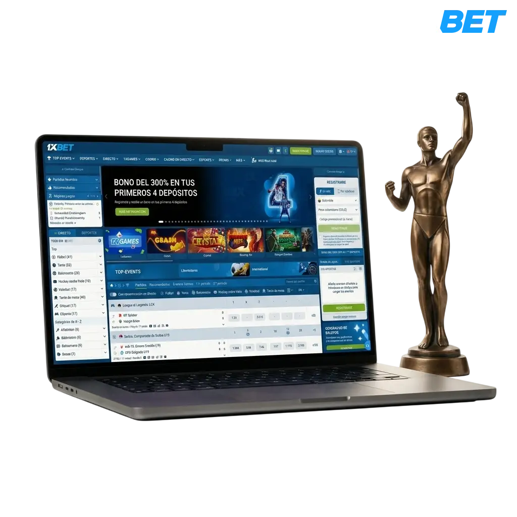 1xbet Colombia: plataforma de apuestas deportivas y casino online con licencia de Coljuegos, bonos y app móvil