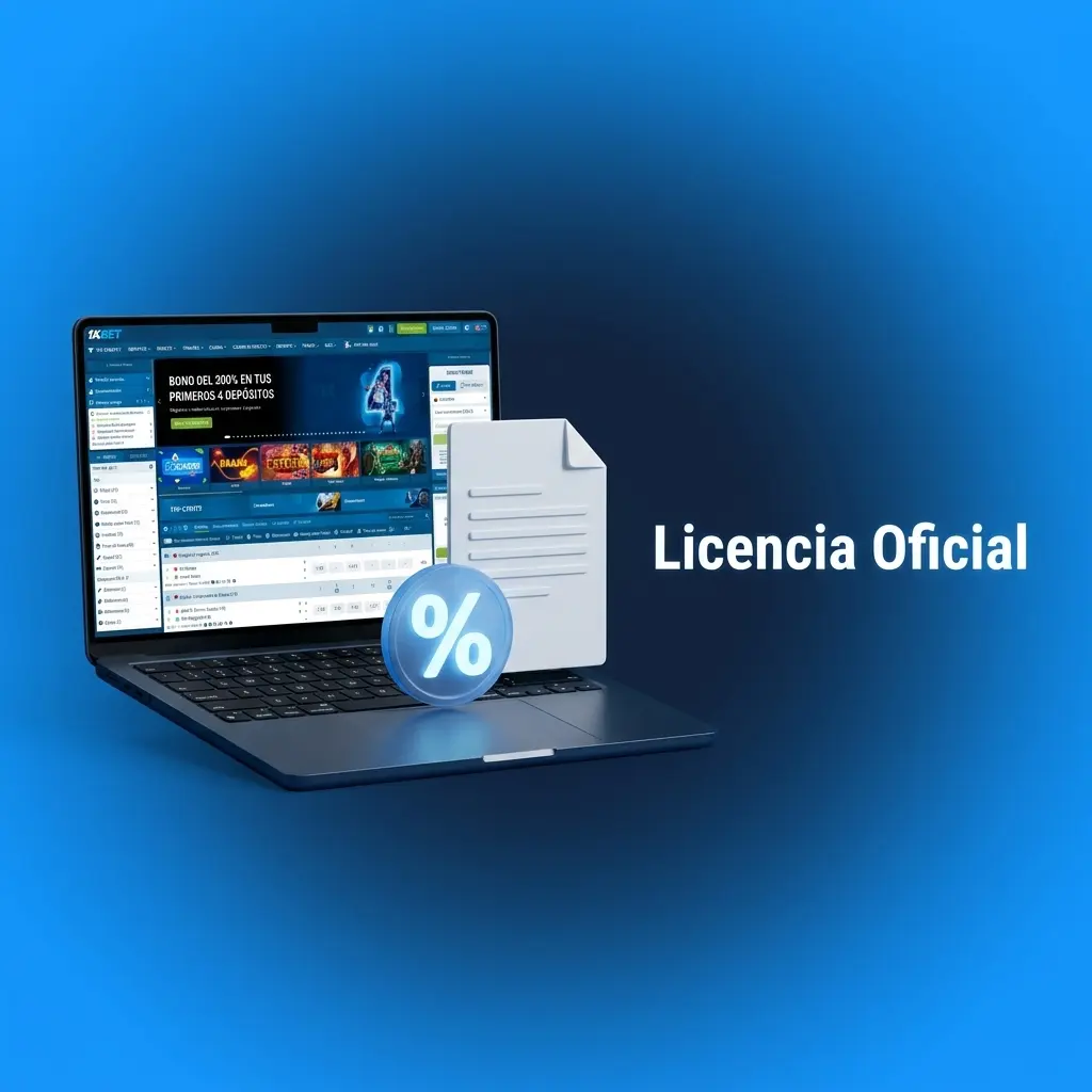 Licencia oficial de Coljuegos que autoriza a 1xbet para ofrecer apuestas deportivas y casino en línea en Colombia