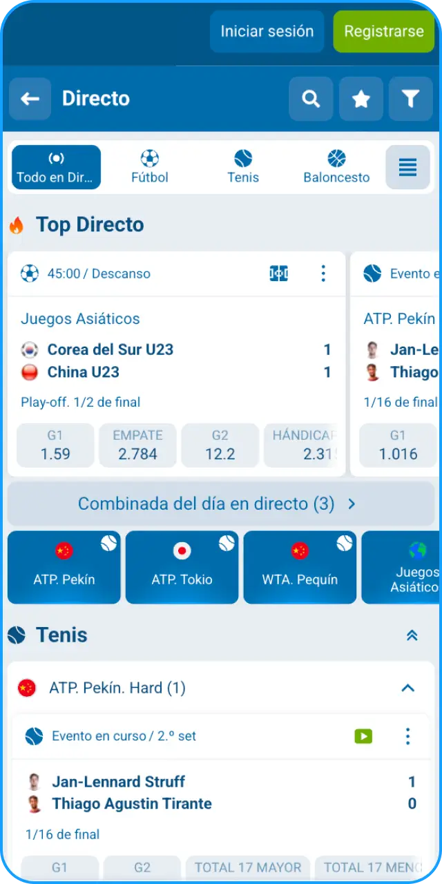 Haz tus apuestas en deportes con la App de 1xbet sin complicaciones.