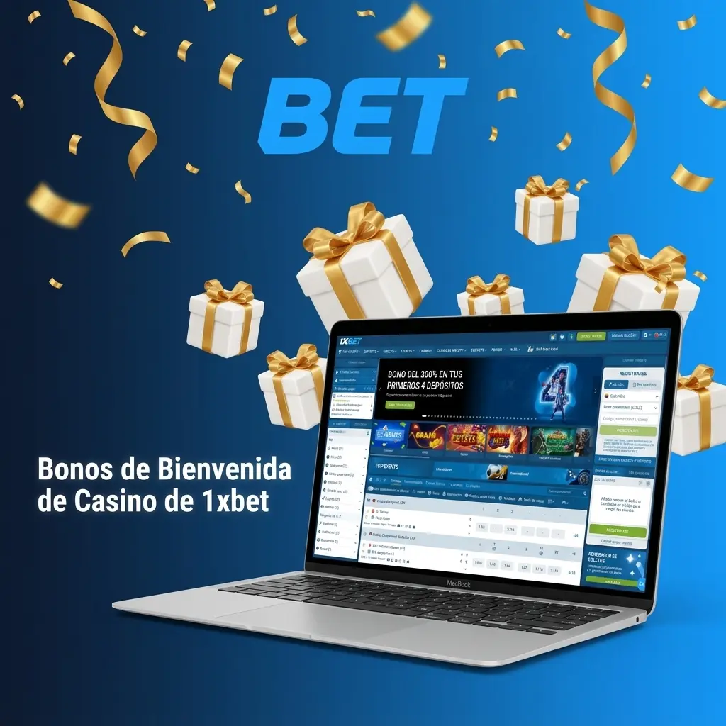 Bono de bienvenida de casino en 1xbet: hasta 6.700.000 COP más 150 giros gratis en tu primer depósito para jugadores de Colombia.