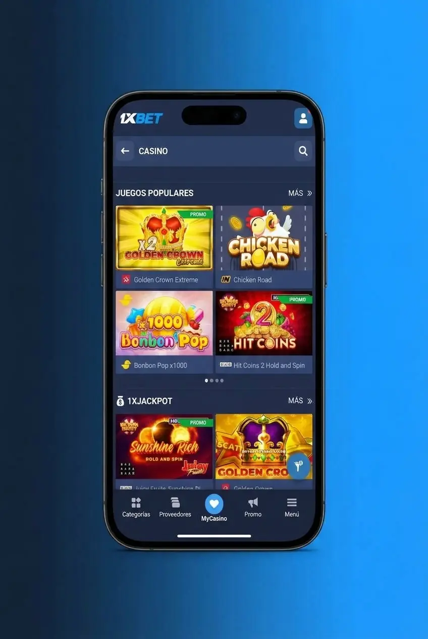 Guía para registrarte y jugar en el Casino en Vivo de 1xbet: pasos para recargar, elegir mesa y apostar en Colombia.