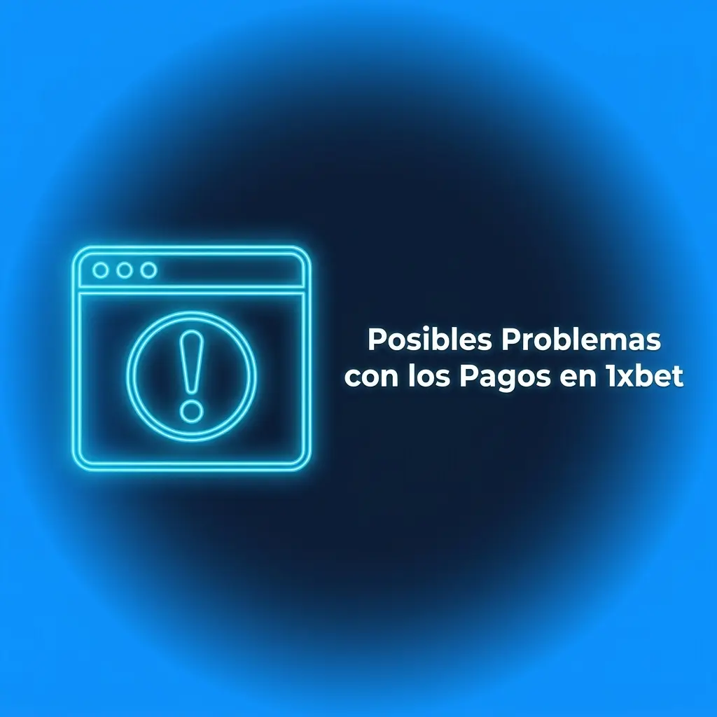 Problemas comunes con pagos en 1xbet: depósitos no acreditados, retiros rechazados o demorados y datos bancarios incorrectos.